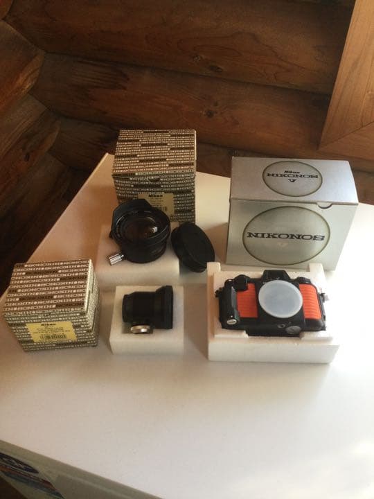 ニコノスV、15ミリレンズ、光学ファインダー