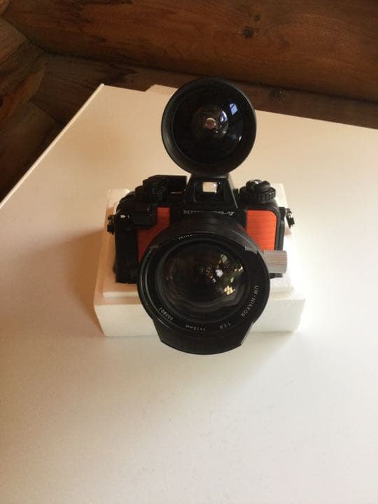 ニコノスV、15ミリレンズ、光学ファインダー