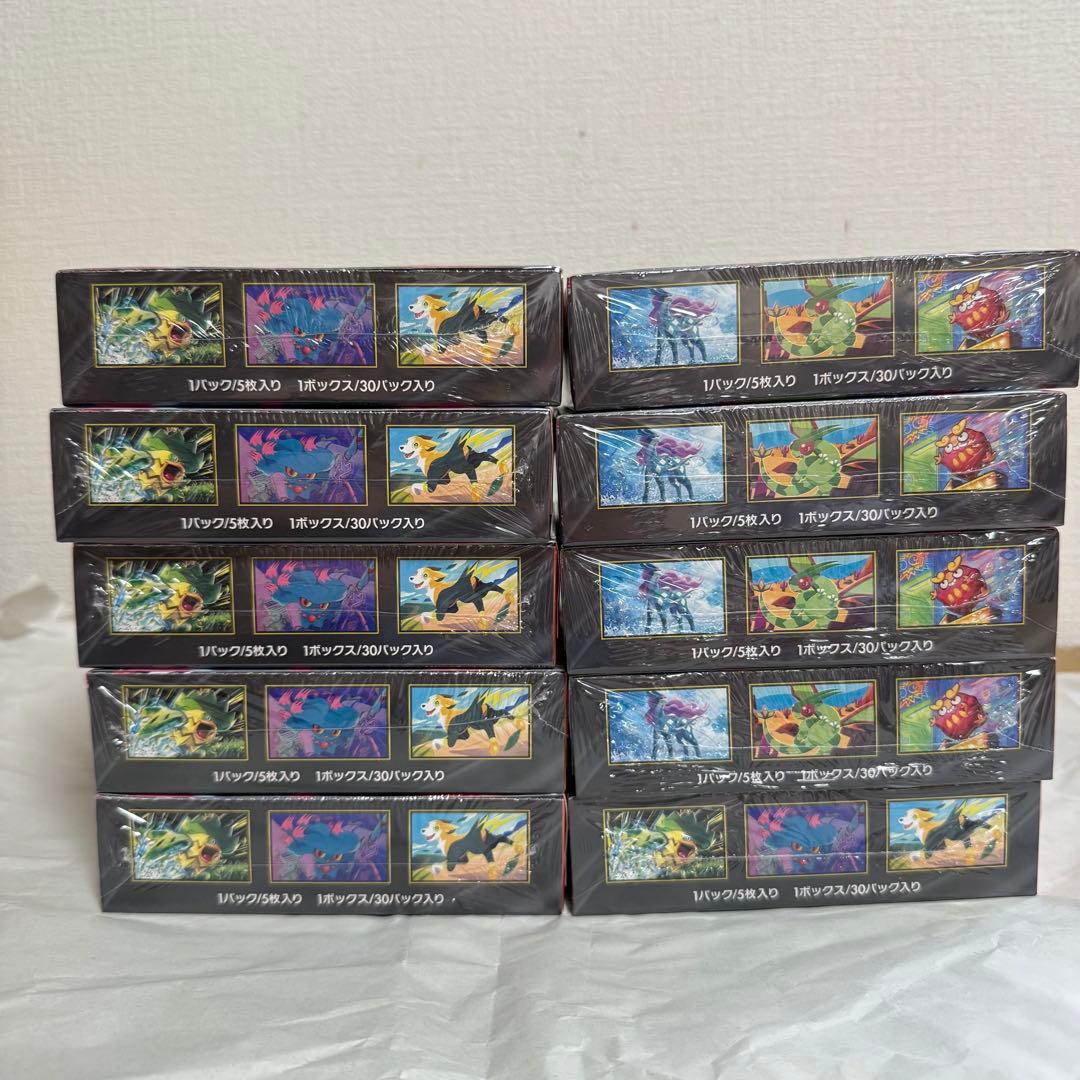 未開封シュリンク付　ポケモンカード　インフェルノx シュリンク付 6ボックス