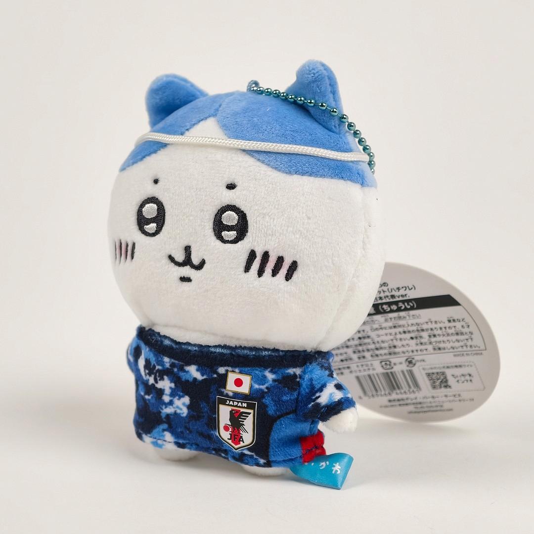 正規品 ハチワレ ちいかわのぷちミニマスコット サッカー日本代表ver.