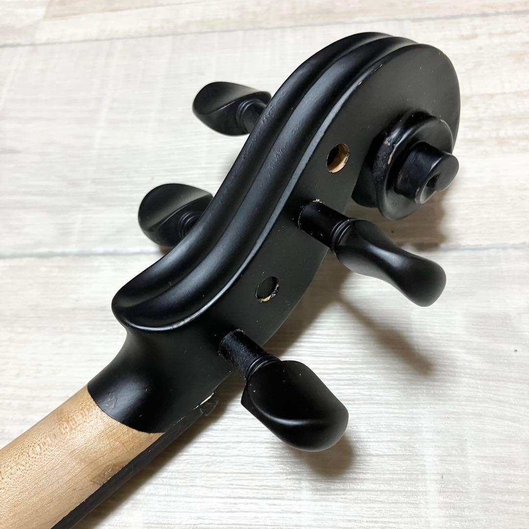 美品 hallstatt ハルシュタット CV-210E エレキバイオリン 黒