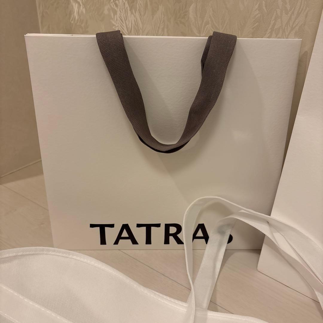 新品✴︎タトラス　TATRAS ガーメントケース2枚　ショップバッグ大小