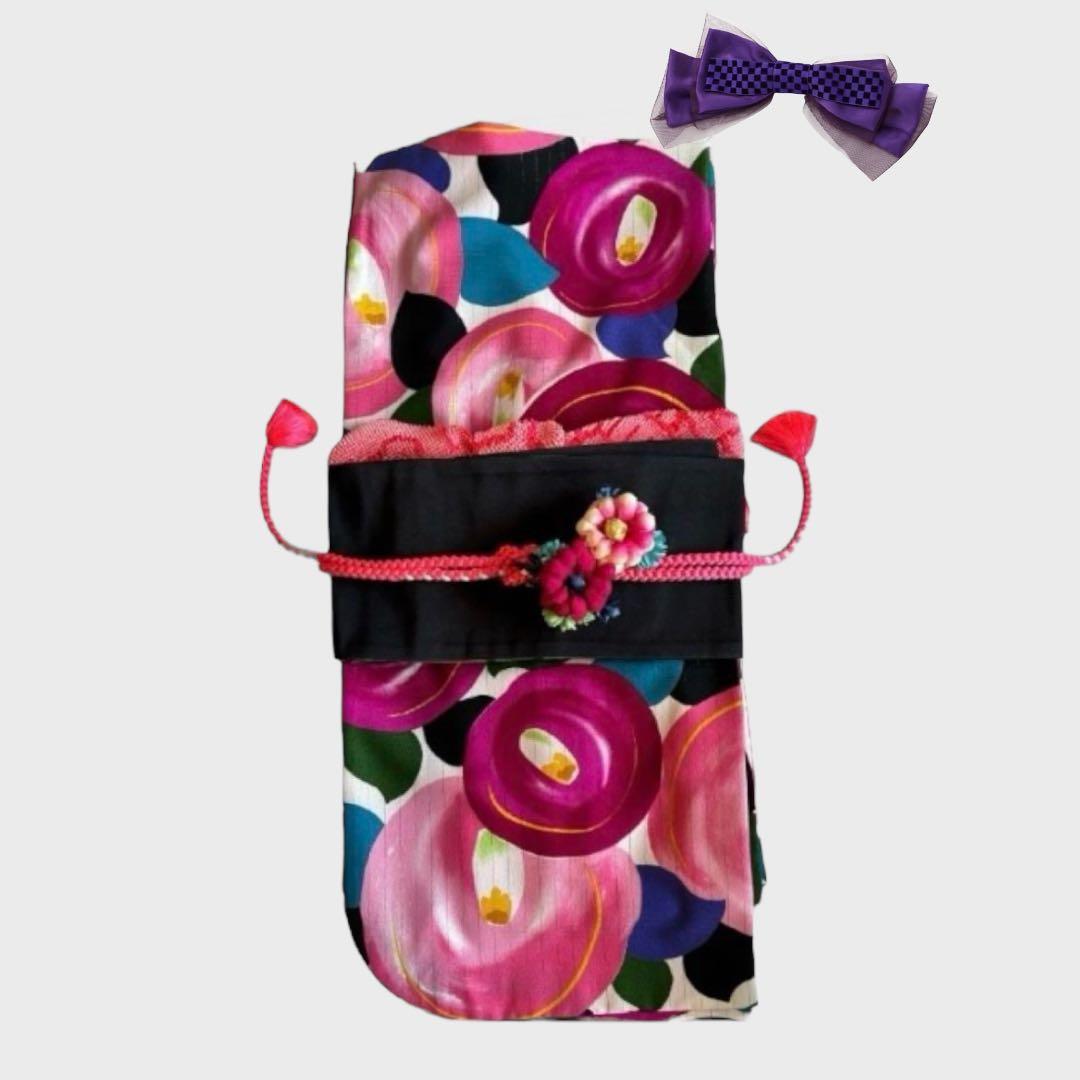 七五三7歳用　洗える着物　単品