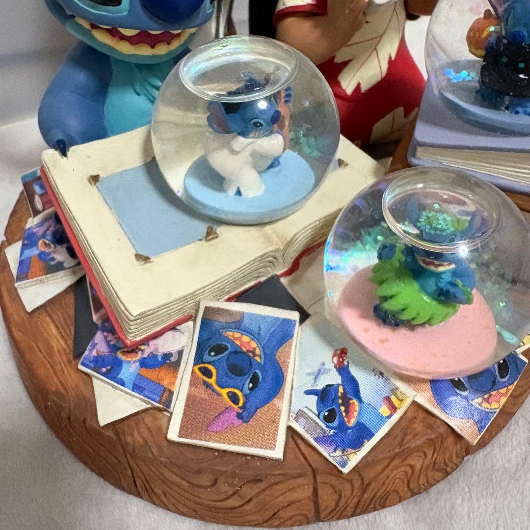 Kartoon★リロ＆スティッチ Dオークション500限定スノーグローブ