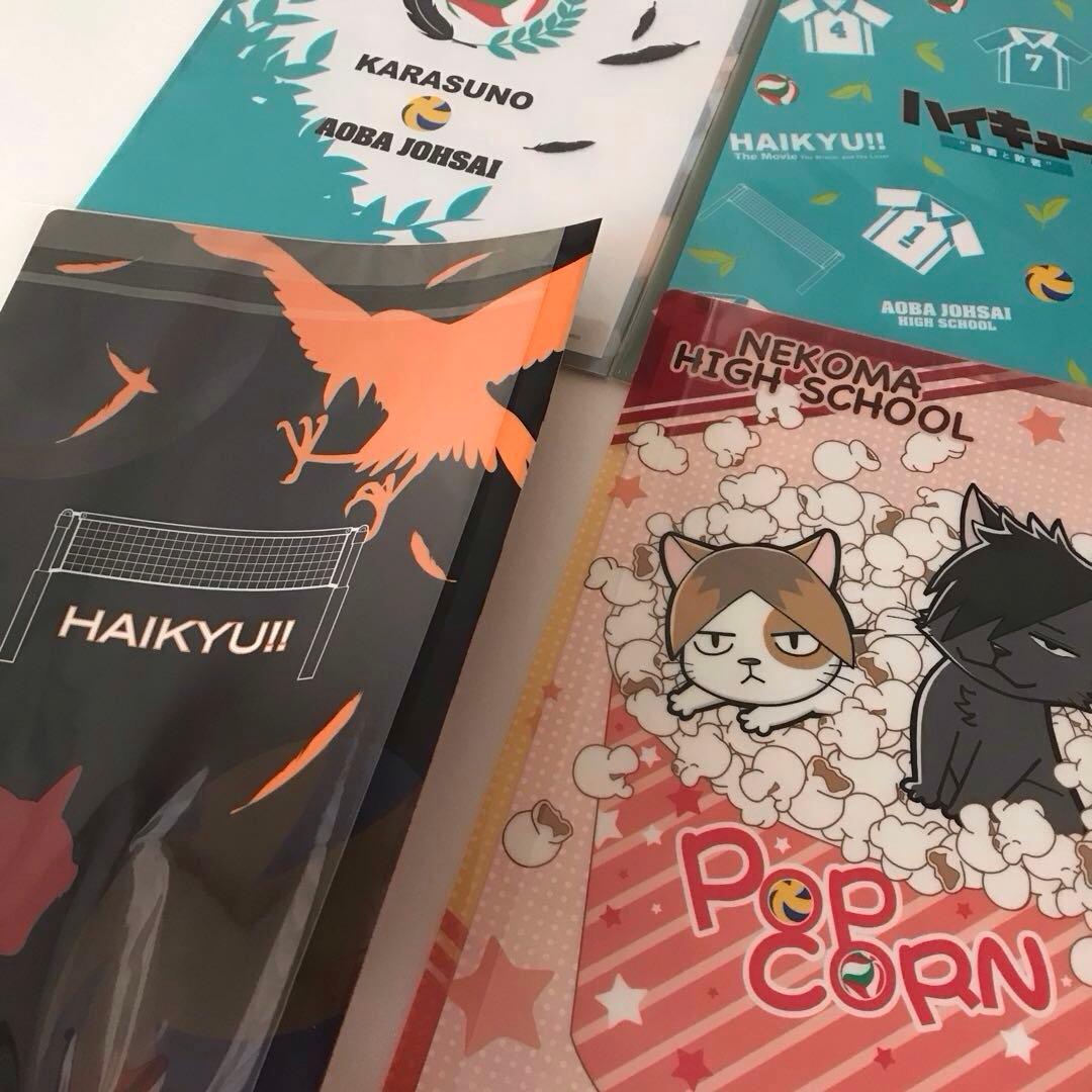 【27点】 ハイキュー クリアファイル　日向　影山　月島　及川　岩泉　黒尾　研磨