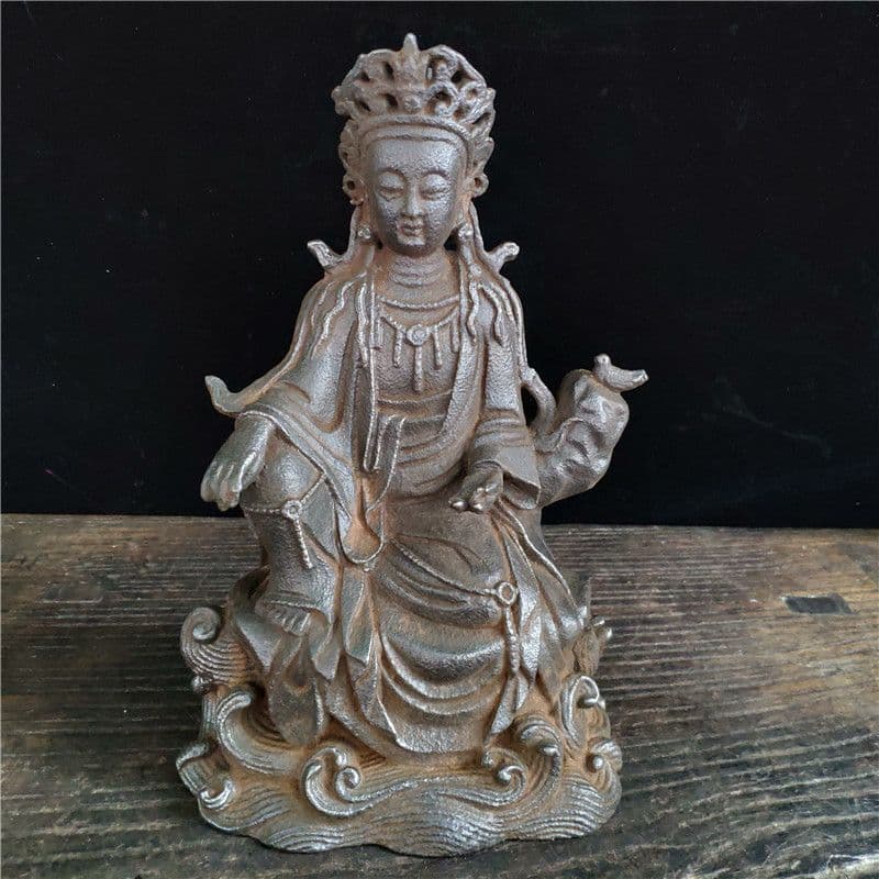 鉄器 鉄仏 南海観音坐像 工芸品 美術品 置物