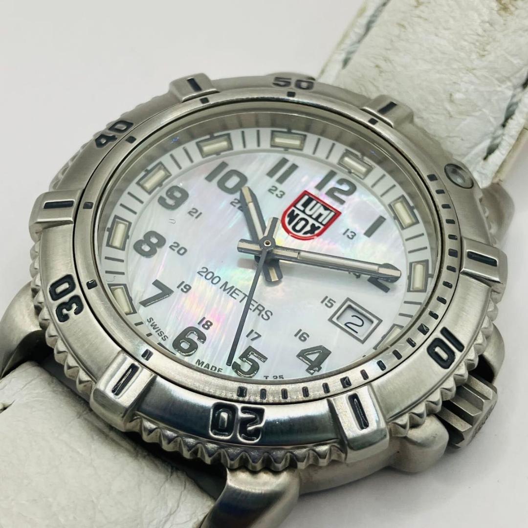 【希少】LUMINOX 腕時計 7250 シェル文字盤 クオーツ ルミノックス