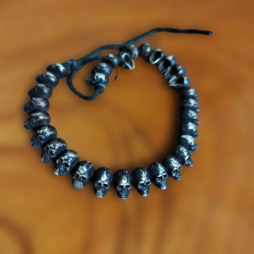 スカルデザイン ブレスレット　激レア　ビンテージ