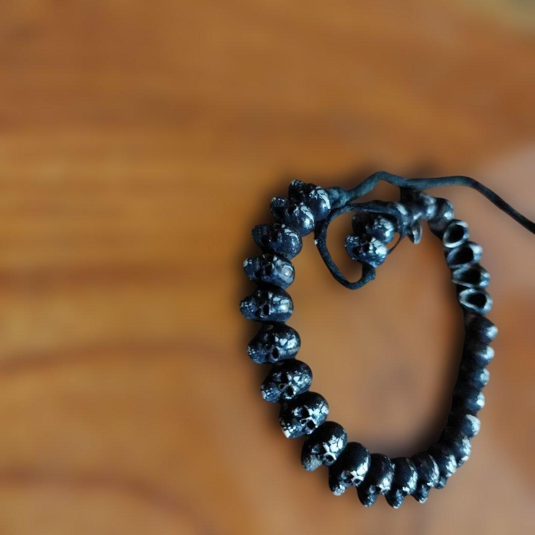 スカルデザイン ブレスレット　激レア　ビンテージ