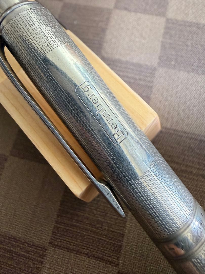 モンブランスターリングシルバー、シャープペンシル1.18ペン芯