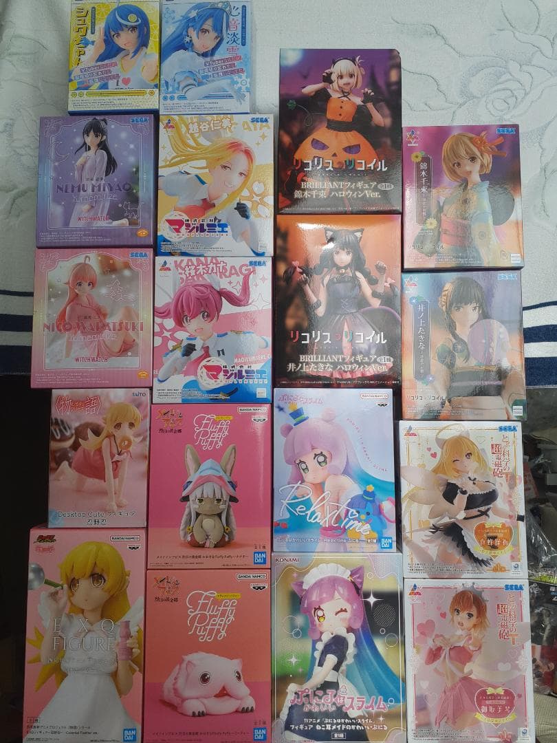 美少女プライズフィギュアセット（18体セット）