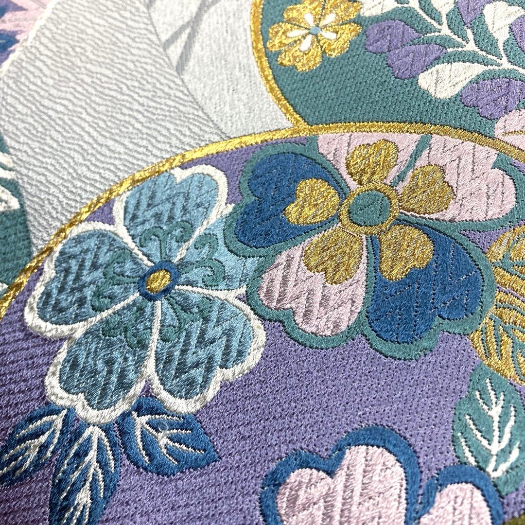 専用ページ　正絹　袋帯　【辻ヶ花】