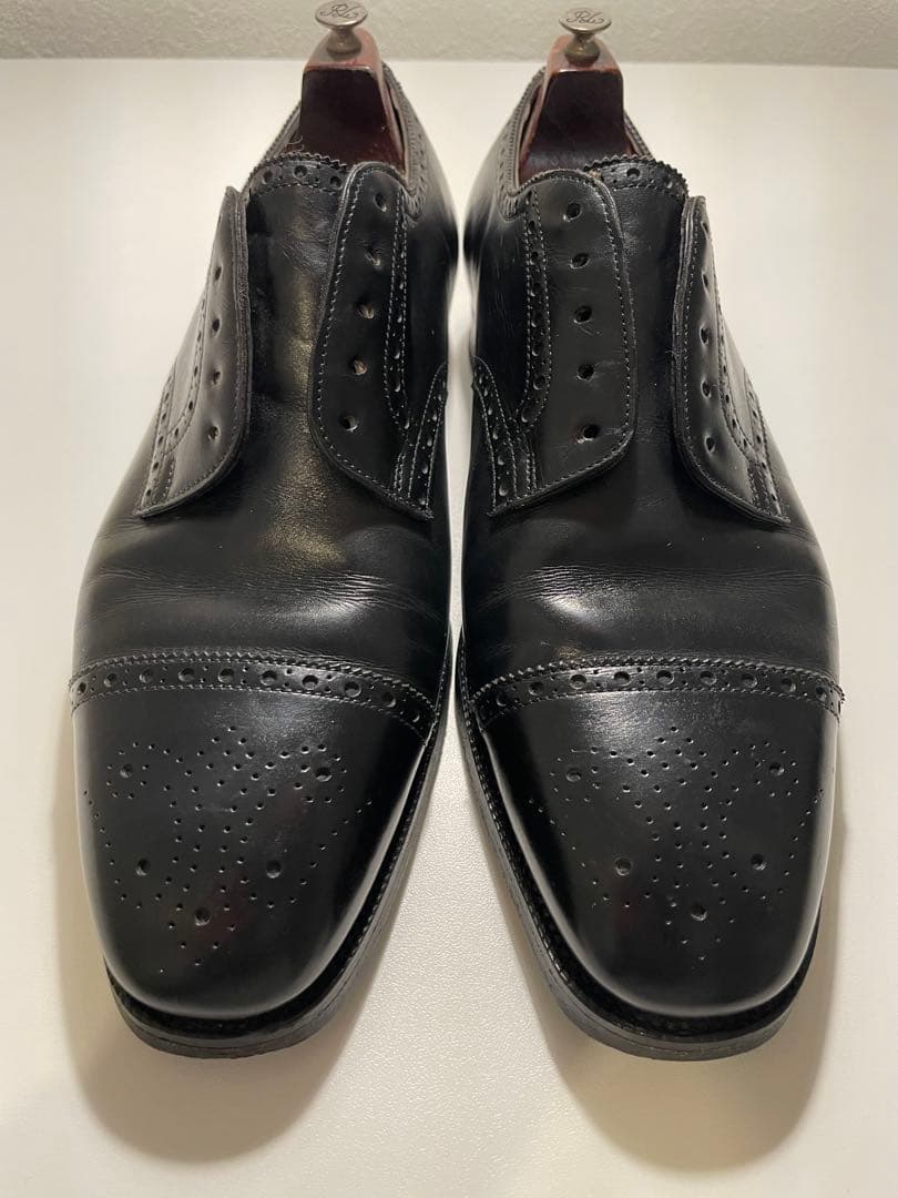 エドワードグリーン 7.0E 808ラスト ラルフローレン別注 シューツリー付