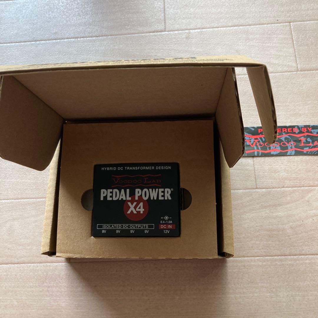 VoodooLab PEDAL POWER X4 エフェクター　パワーサプライ
