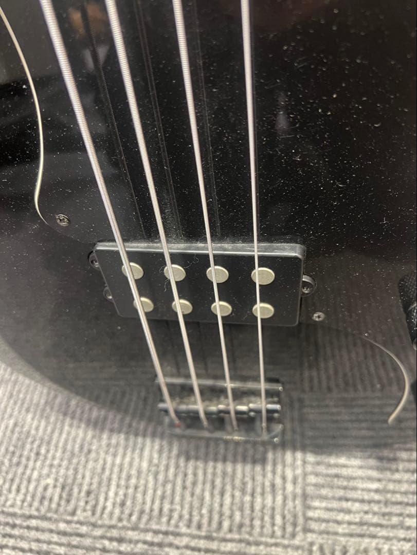 GrassRoots グラスルーツ エレキベース 黒 4弦 SGタイプ ロック