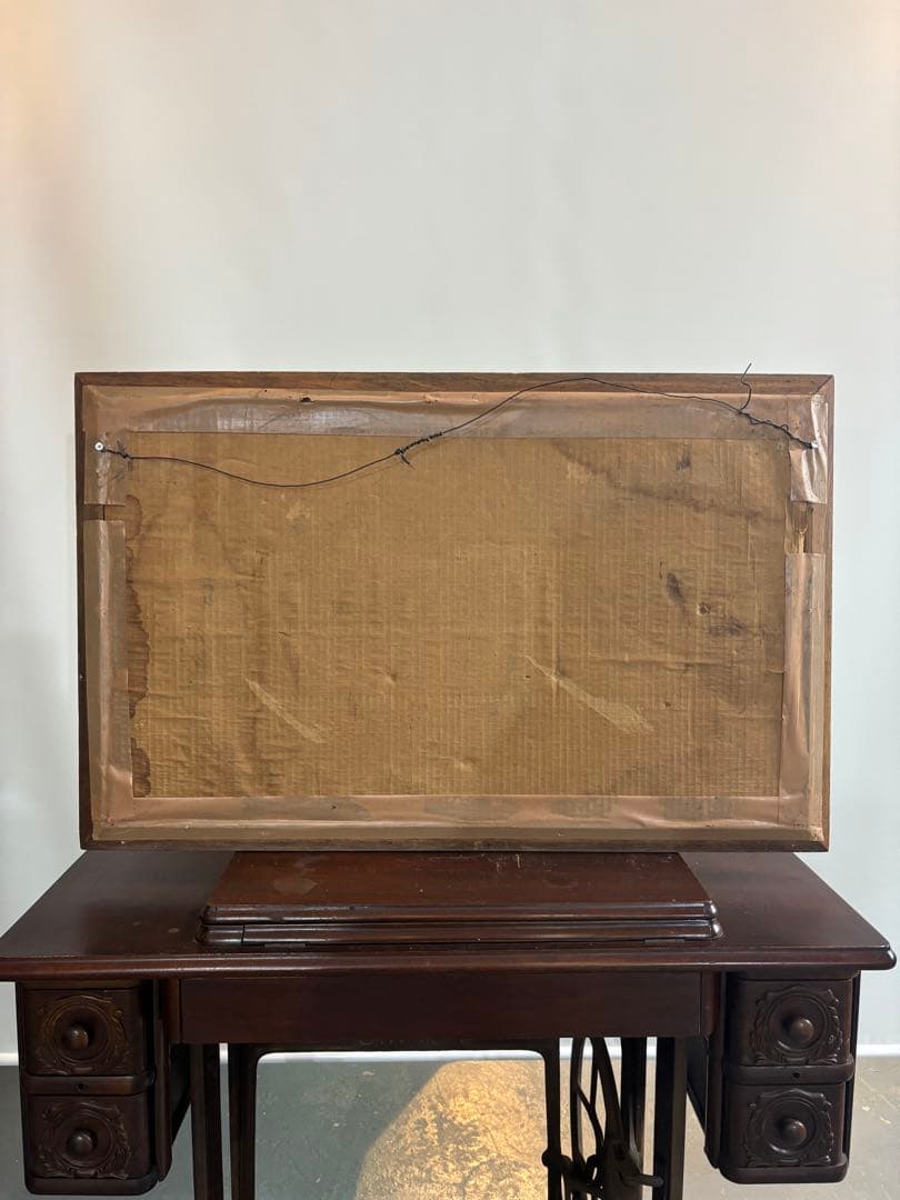 Löwenbräu レーベンブロイ　パブミラーアンティークアメリカンヴィンテージ