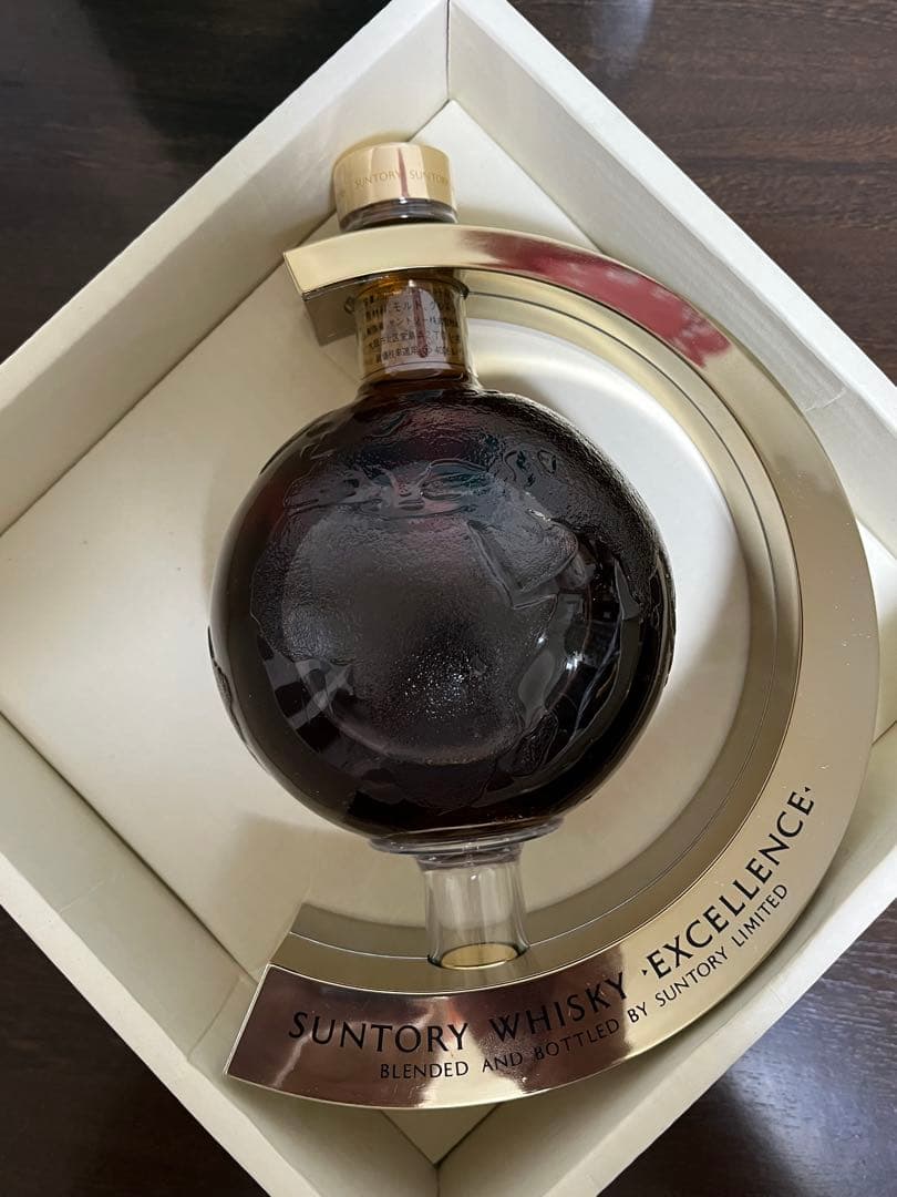 サントリー ウイスキー エクセレンス 大丸梅田店オープン記念 地球仪美品