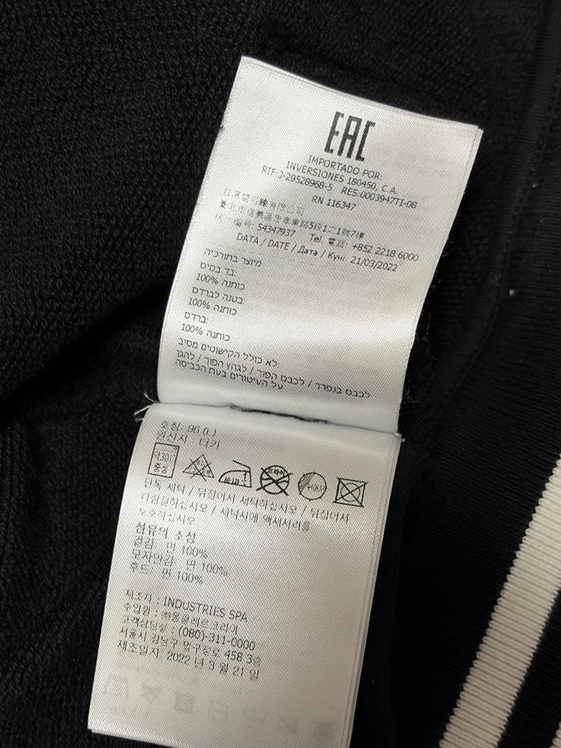 nsx　　　　モンクレール ジップアップ　パーカー　　黒　L