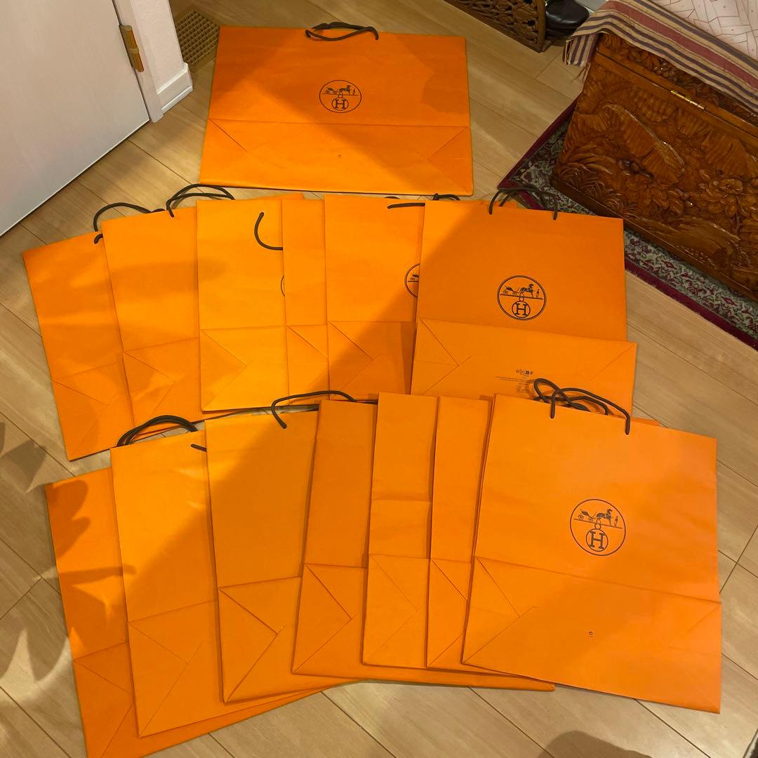 エルメス　ショッパー　大　紙袋　HERMES 14枚