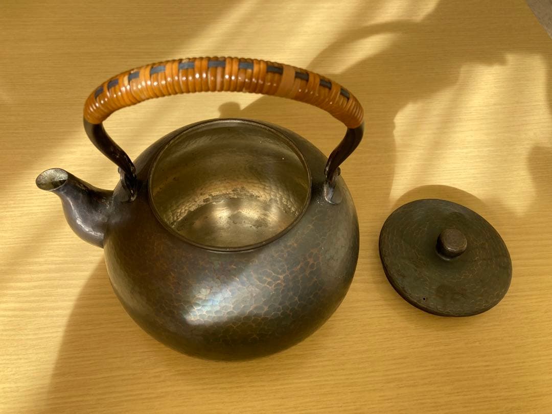 ◆玉川堂◆湯沸・建水・茶托セット