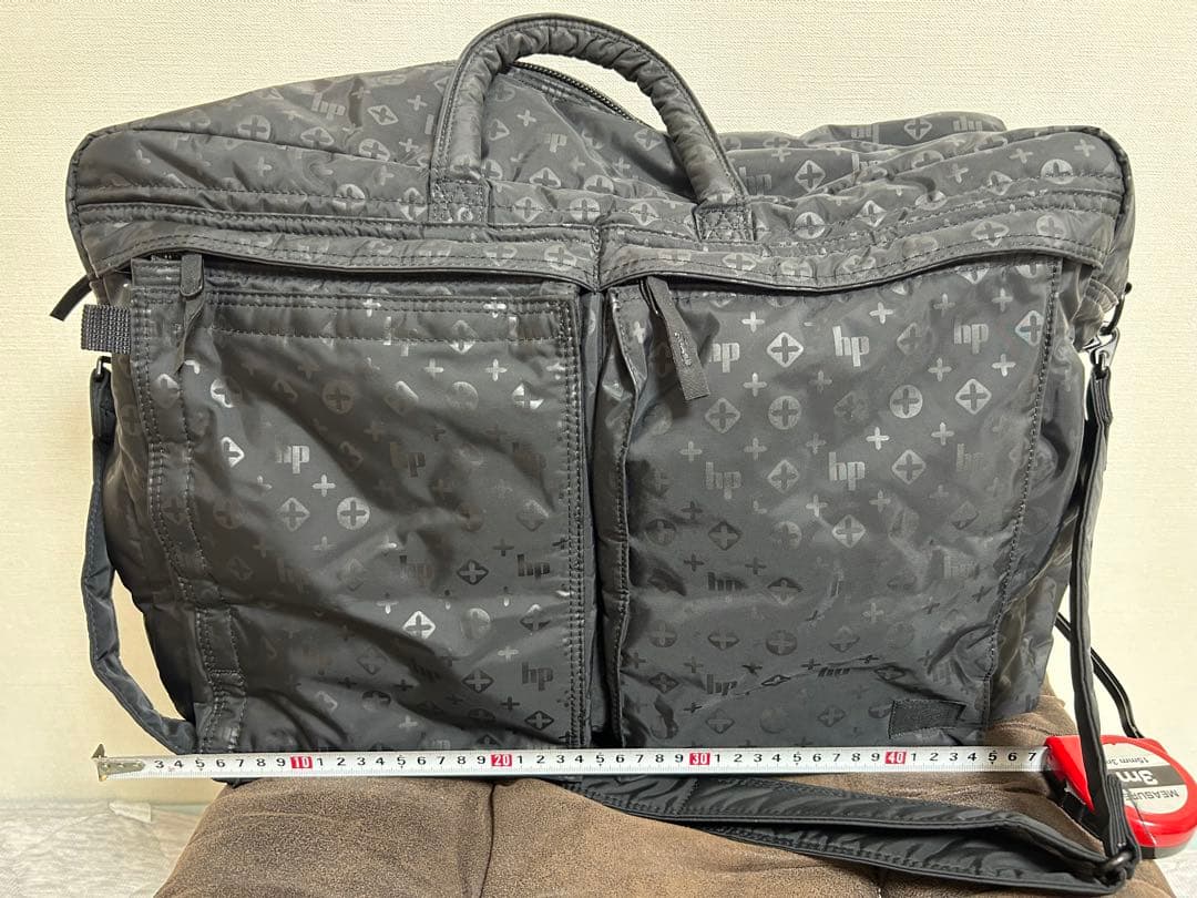 吉田カバン　ポーター　ブラックビューティーモノグラム　2Wayボストンバッグ