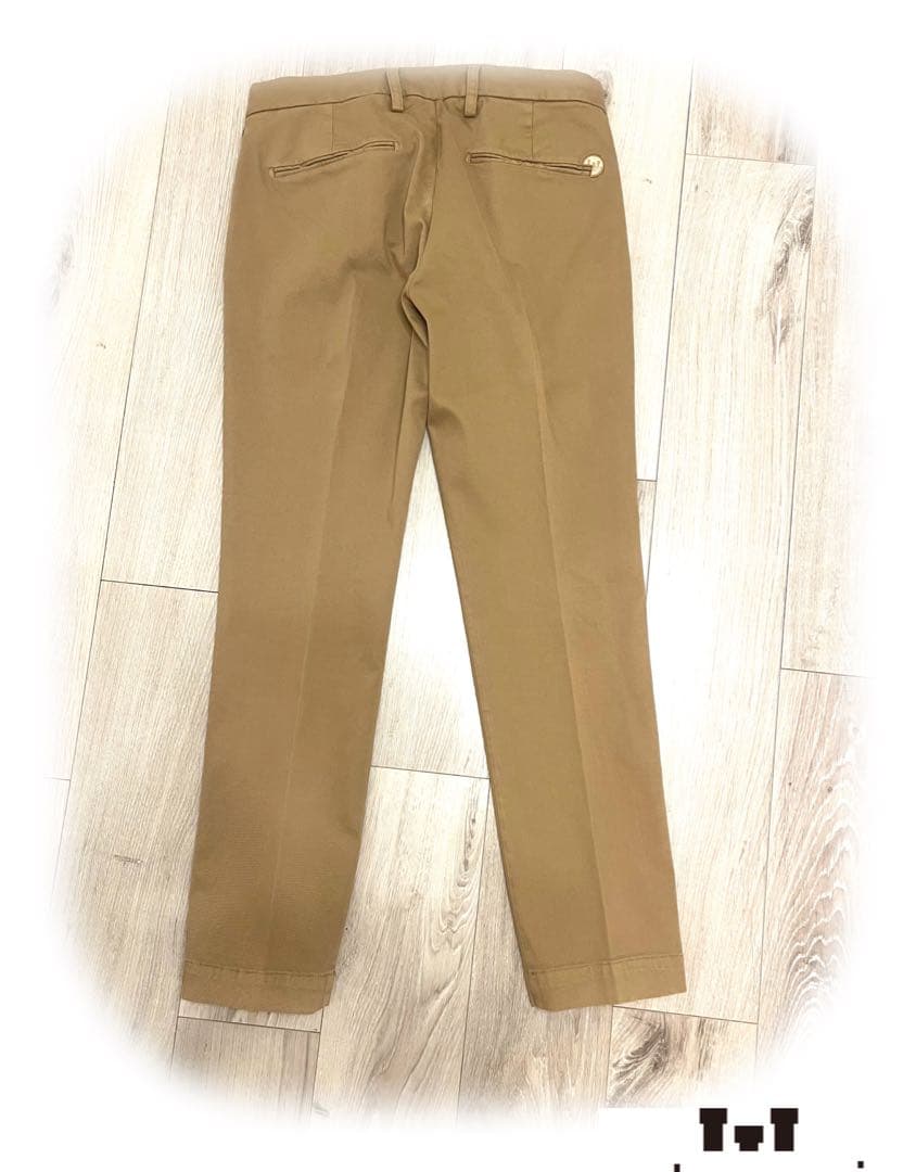 アントレアミ entre amis ジップフライパンツ コットンパンツ メンズ