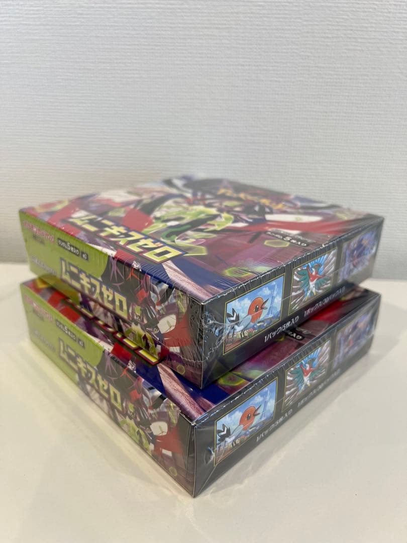 ポケモンカードゲーム　ムニキスゼロ2BOX シュリンクあり