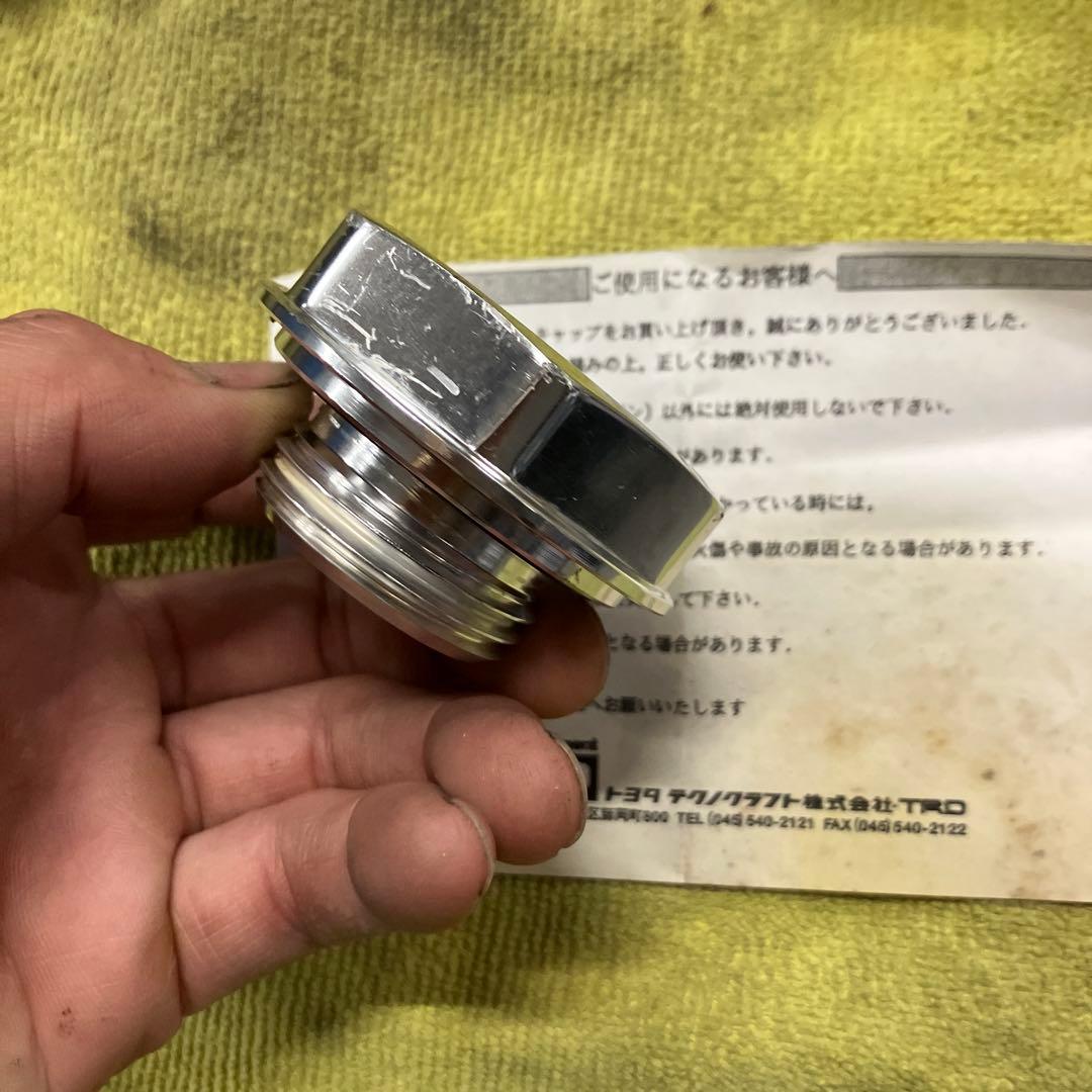 TRD オイルフィラーキャップ 当時物