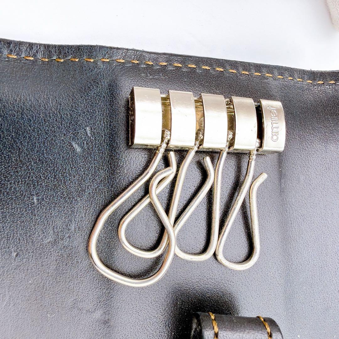 【WILDSWANS(ワイルドスワンズ) キーケース クリッパー2 ブラック 】