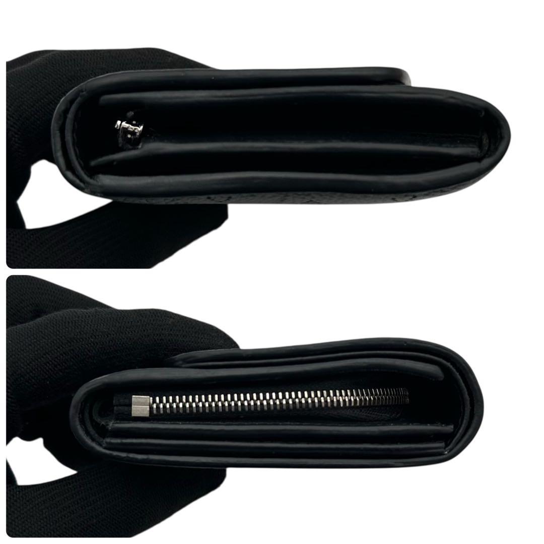 新品に近い　新型IC・箱付き　ヴィトン　マヒナ　ポルトフォイユイリスコンパクト