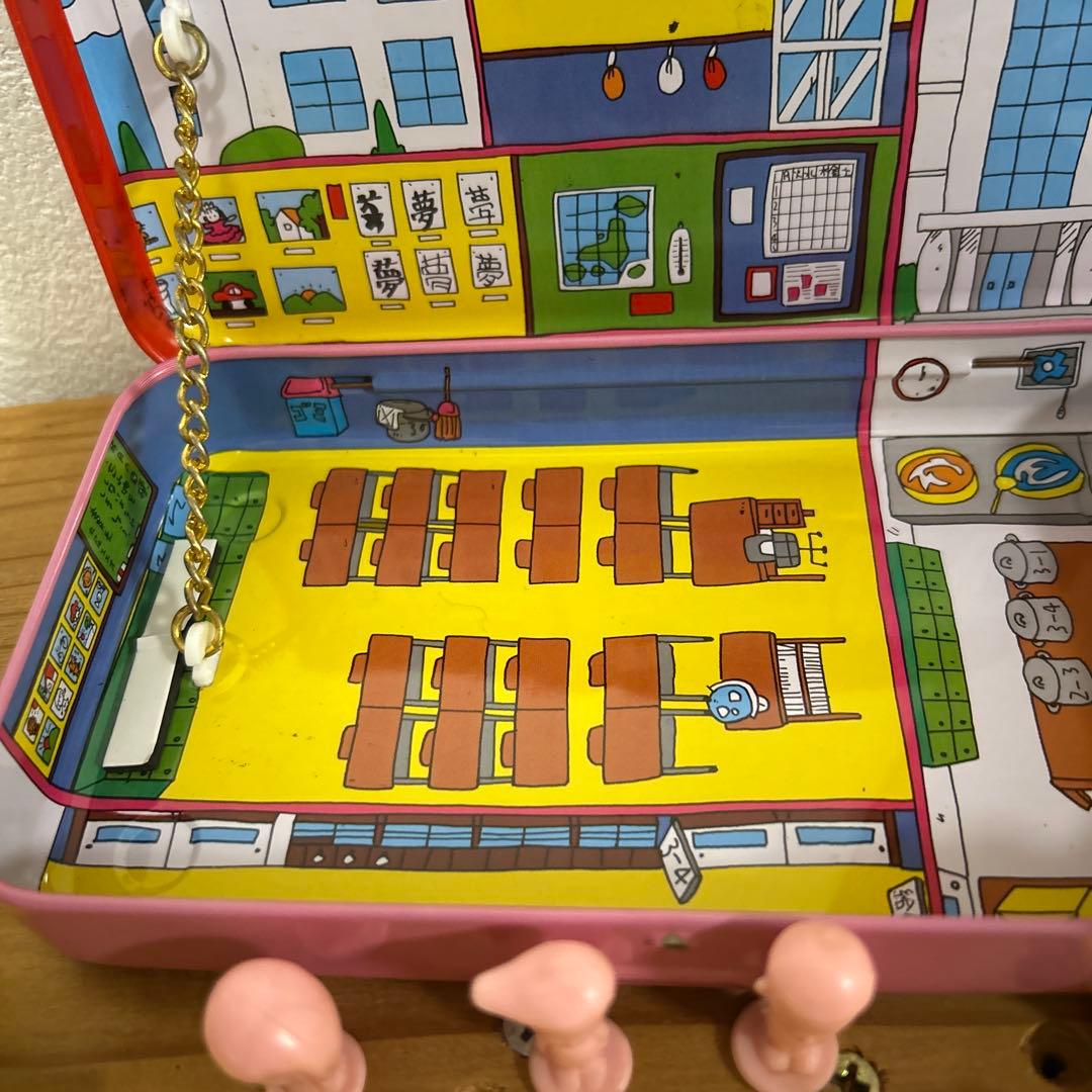 ちびまる子ちゃんレトロ筆箱　ゆかいな学校