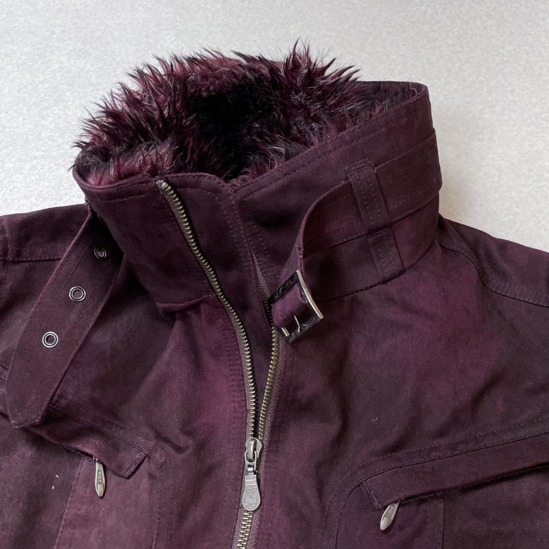 TORNADO MART スエードタッチ ファー ジャケット