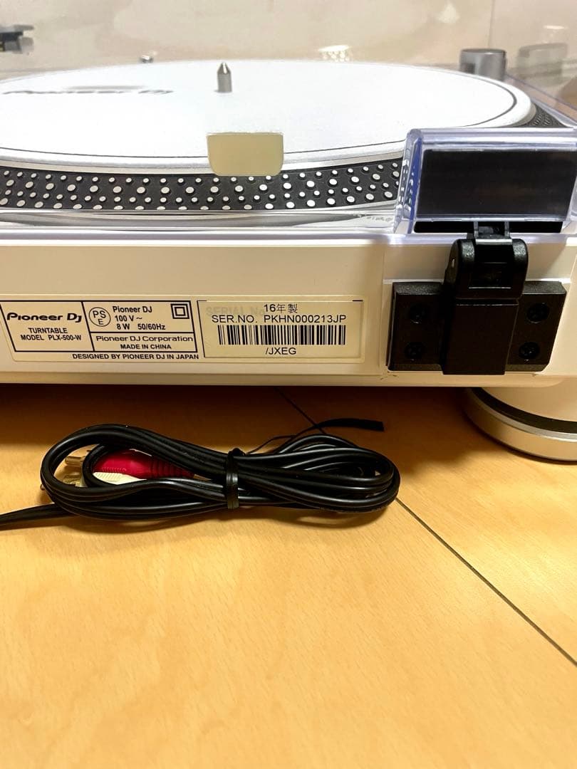美品 ホワイト！Pioneer DJ ターンテーブル