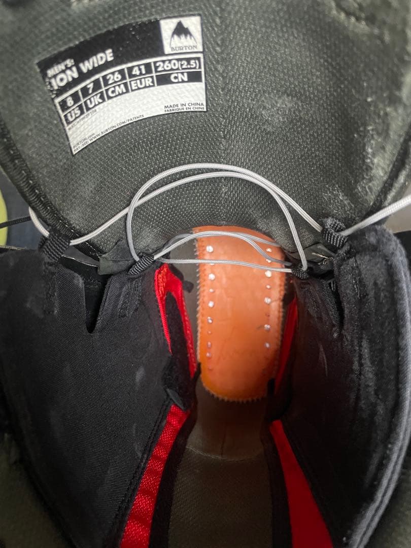 バートンION スノーボードブーツ 26cmアイオン　ワイド