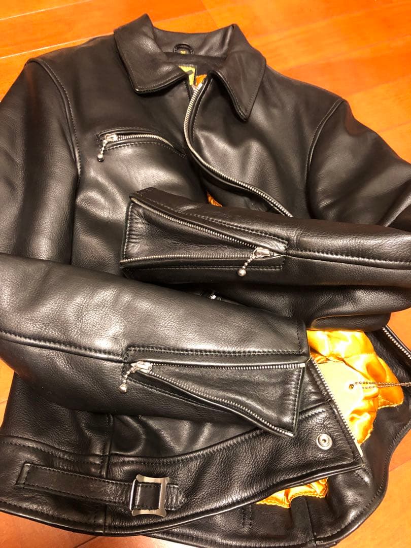 T*Z様 GOLDTOP シングルライダース　英国製　36 美品