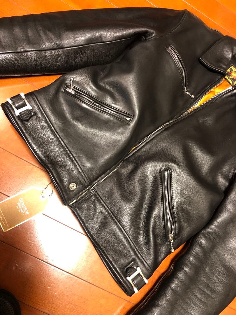 T*Z様 GOLDTOP シングルライダース　英国製　36 美品