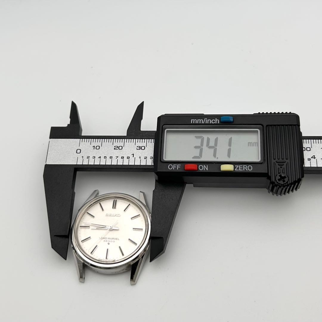 【稼働品】SEIKO 5740-8000 LORDMARVEL 36000 手巻