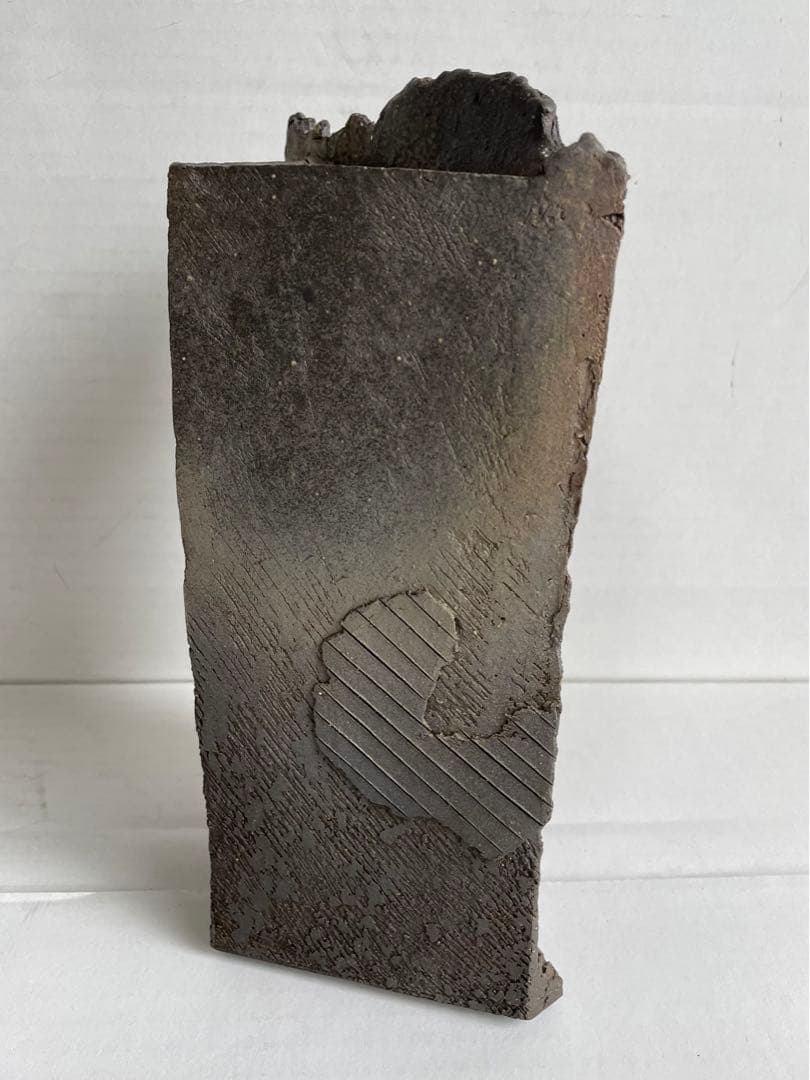 亀井勝　灰釉花入