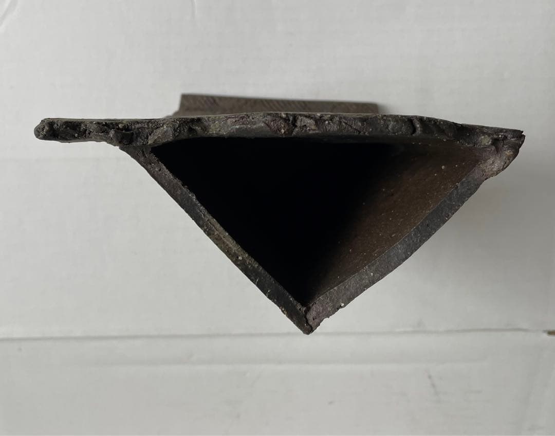 亀井勝　灰釉花入