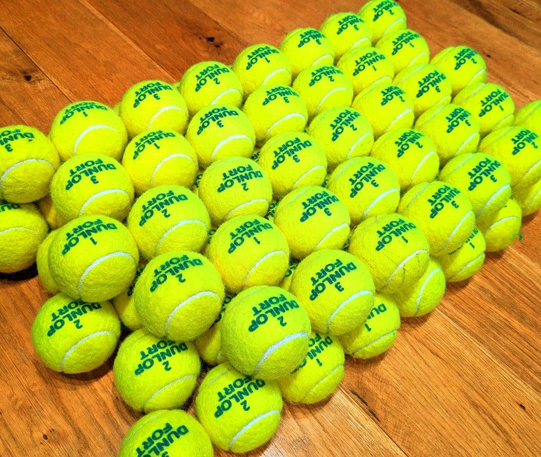 【開封直後】DUNLOP テニスボール 88個セット