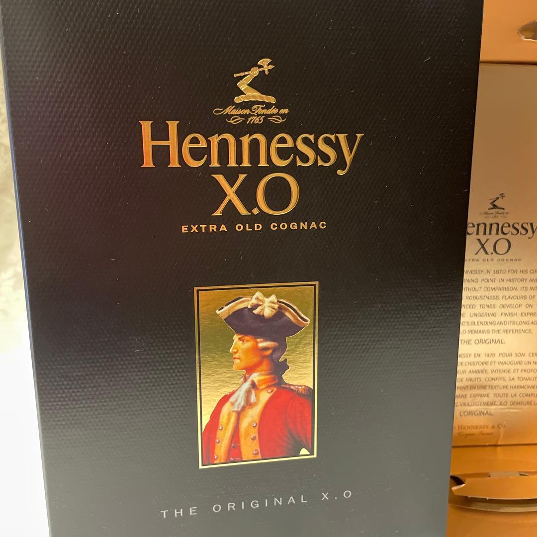【未開封】ヘネシーXOコニャックオリジナルボックス入り700ml