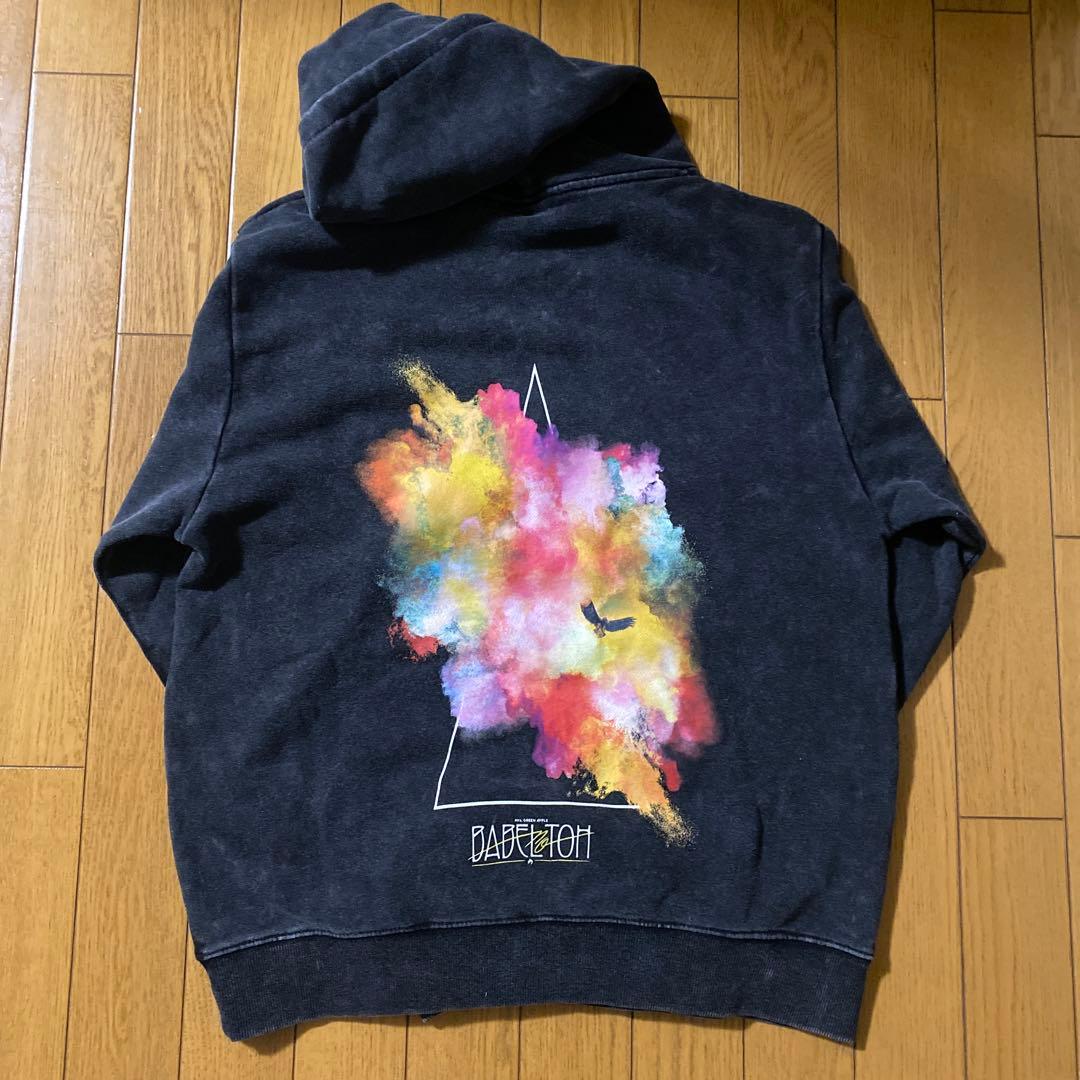 Mrs.GREEN APPLEフーディバベルパーカーSサイズ