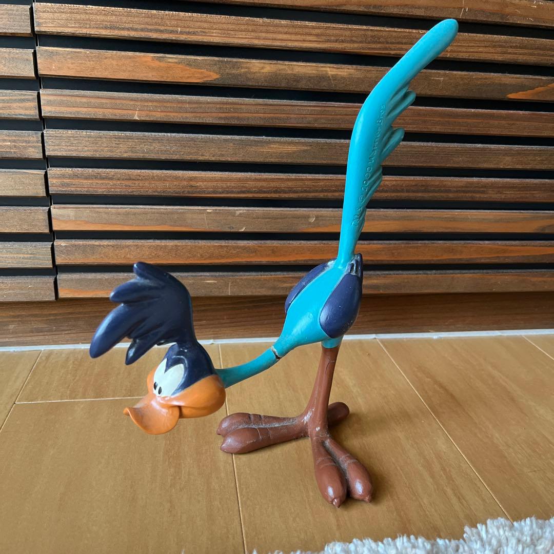 2000年ロードランナー　フィギュア　2体セット！レア！アメリカ雑貨特大サイズ