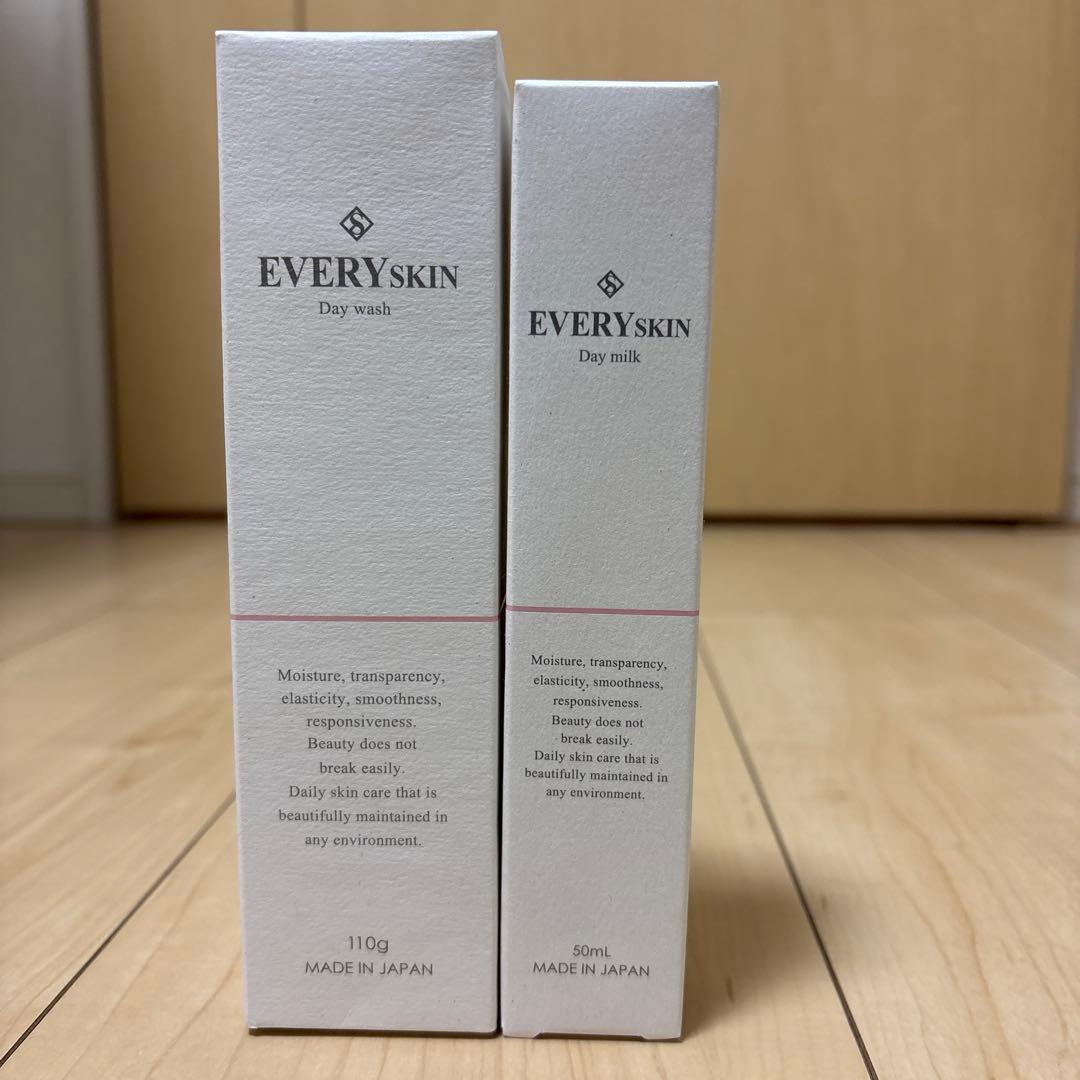 EVERY SKIN Day wash & Day milk （しゅり様）