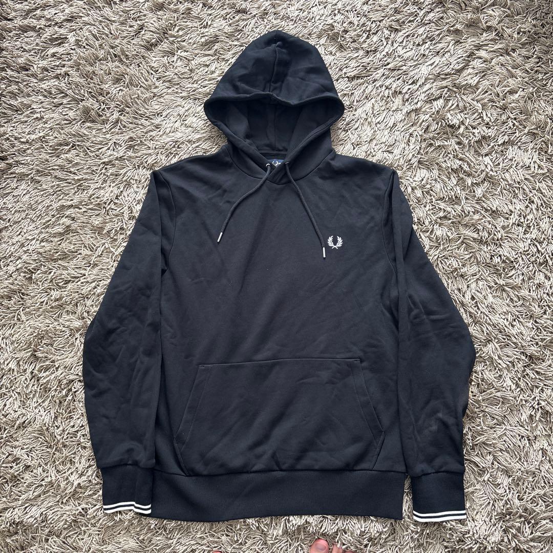 c*g様 Fred Perry フレッドペリー パーカー L ブラック M264