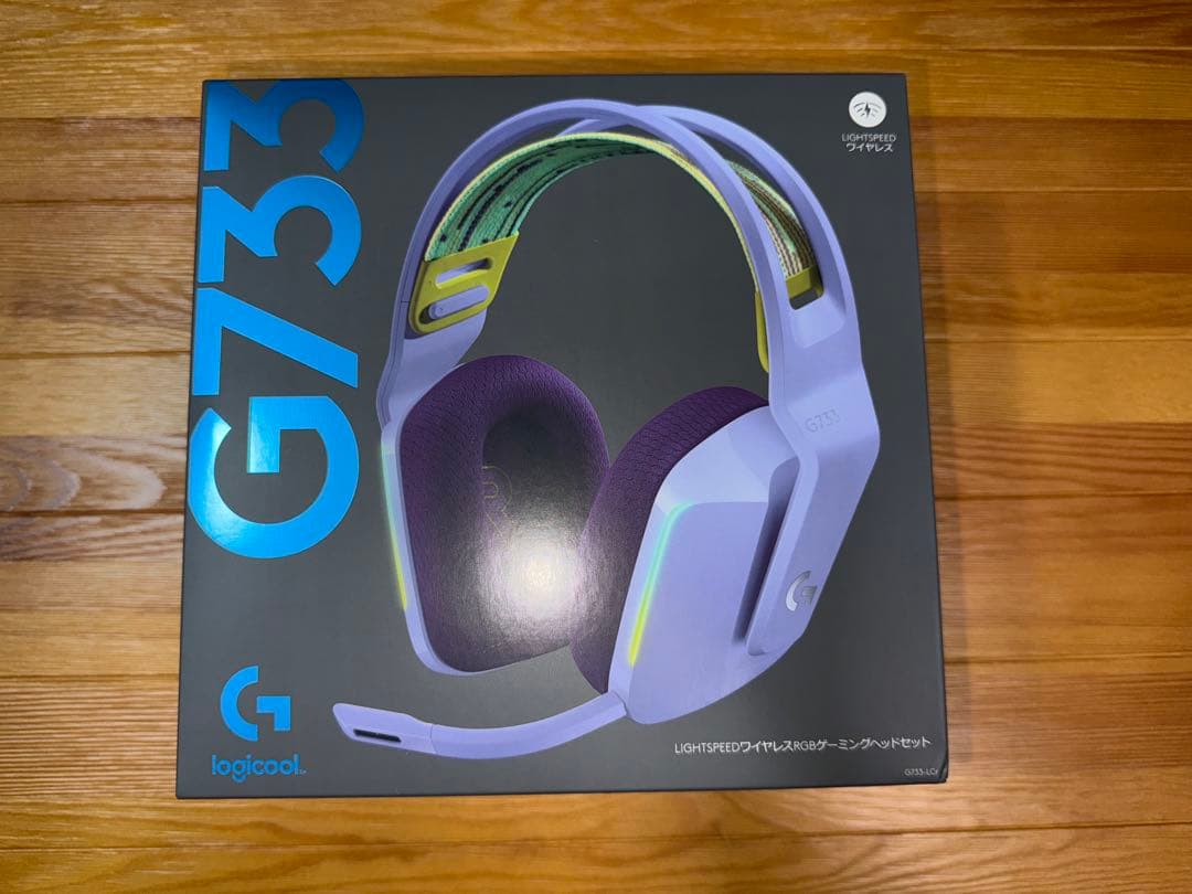 G733 ライラック 無線 ゲーミングヘッドセット Logicool 正規品