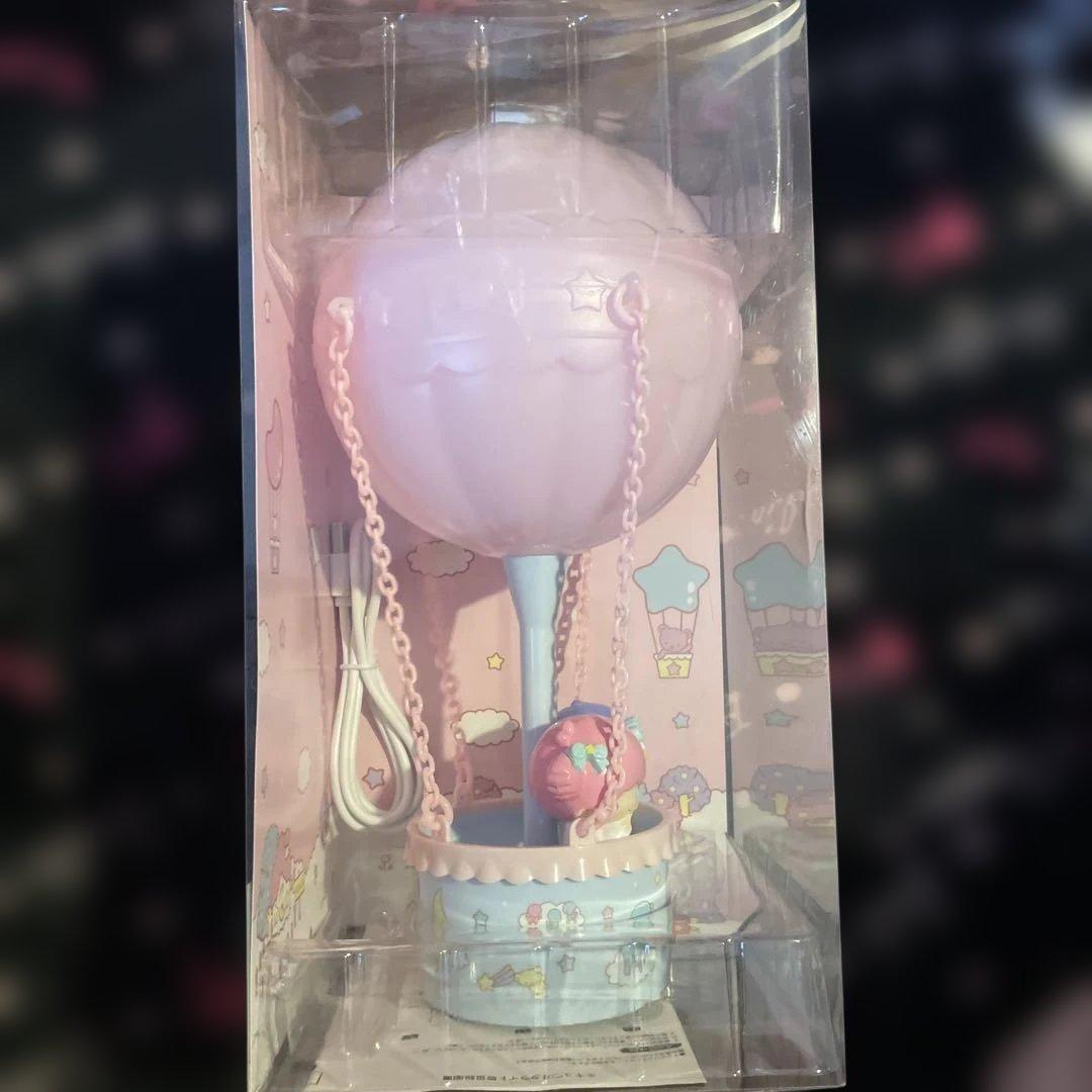 リトルツインスターズ 気球型ルームライト 新品