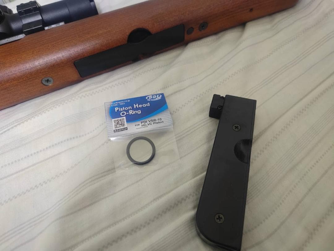 東京マルイ　VSR-10 プロスナイパー ベース フルカスタム。木製ストック等