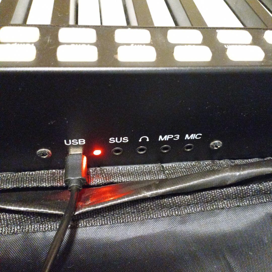 TOMOI 88鍵盤電子ピアノ ケース付き