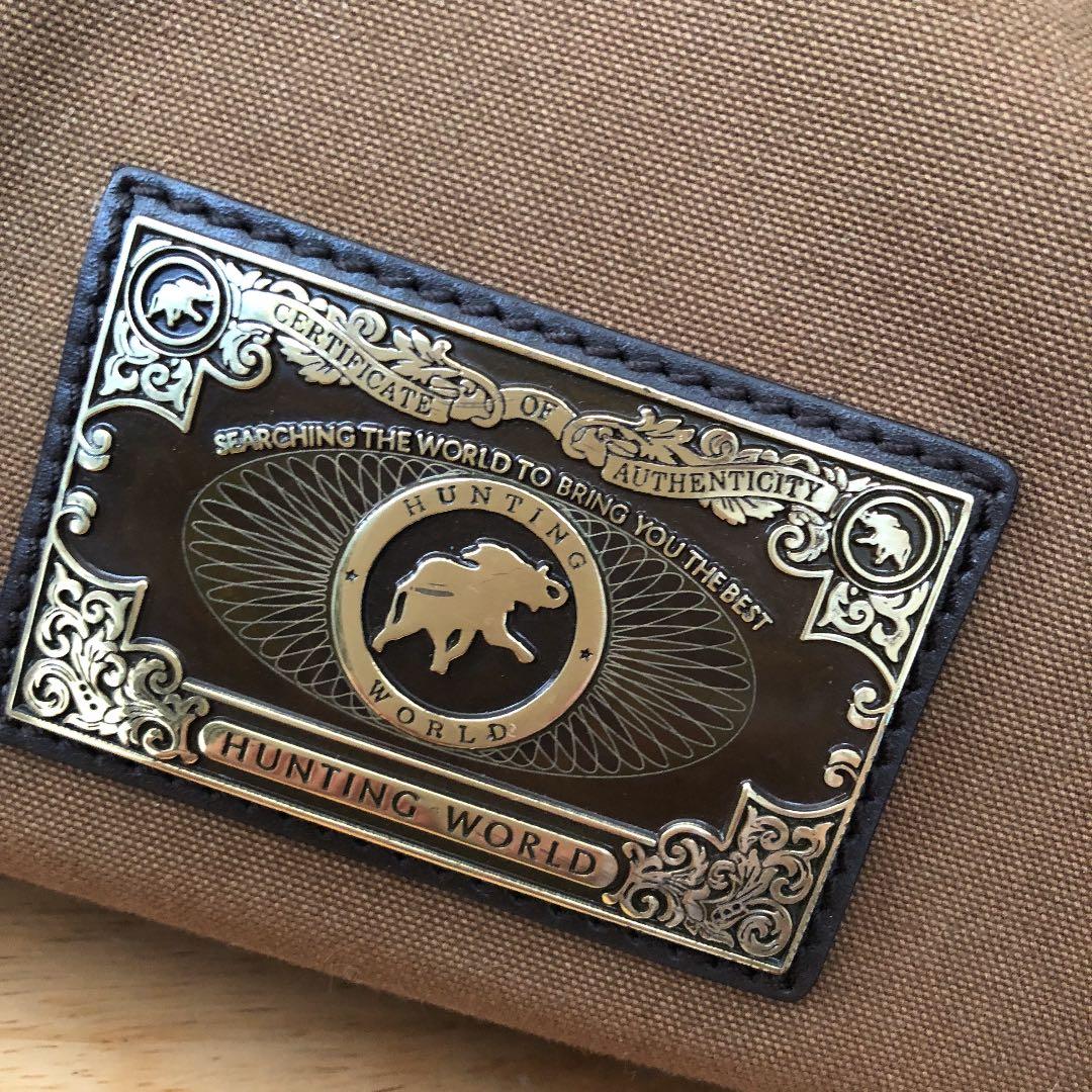 ハンティングワールドキャンバスバッグ☆